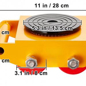 Szállító platform, görgős kocsi – 6000kg