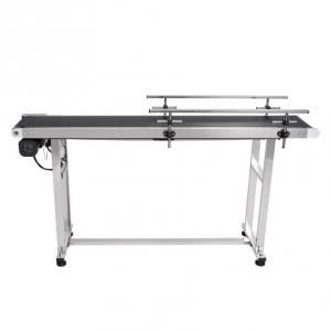 Szállítószalag-rendszer – 1500 × 200 mm, 37,5 kg teherbírás, rozsdamentes acél kivitel