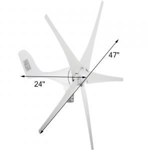 Szélgenerátor szélturbina 500 W