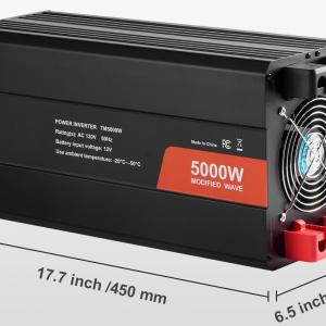 SZOLÁR INVERTERES TÖLTŐ 5000 W DC12V–AC120V