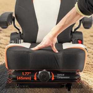 Targonca/Traktor ülés kartámasszal és biztonsági övvel Állítható háttámlával