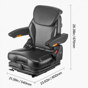 Targonca/Traktor ülés kartámasszal és biztonsági övvel lengéscsillapítóval