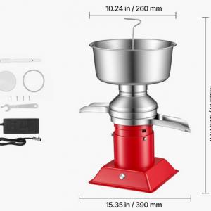 Tejleválasztó tejszeparátor gép – 60L/h, 40W