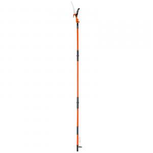 Teleszkópos ágvágó fűrész, metszőolló  224-824 cm,  kiegészítőkkel – Dupla kampós fűrész + tartalék penge + olló