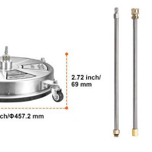 Térkőtisztító ipari felülettisztító 45 cm széles 275 bar