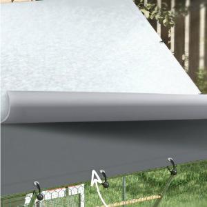 Tyúkól, csirkeól fedett kifutóval és UV-álló tetővel, létrával, ülőrúddal 300cm x 200cm x 195cm