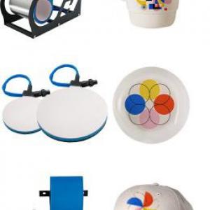 Univerzális többfunkciós hőprésgép – 1250 W, 30 × 38 cm, digitális vezérléssel, 5 db cserélhető présegységgel