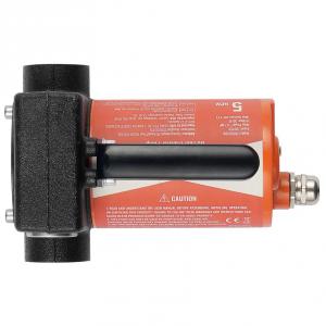 Üzemanyag-áttöltő szivattyú, 12 V DC, 19 l/perc, 75 W  – hordozható elektromos dízel- és üzemanyag-szállító egység automatikus elzáró fúvókával, hosszú szívó- és nyomótömlővel