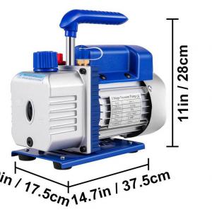 Vákuumszivattyú elektromos Vákuumpumpa  245 watt 85L/perc  3 CFM RS-1