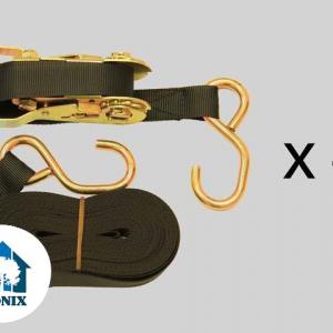 Viharvédelem 10 m talajrögzítés föld