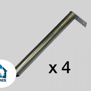 Viharvédelem 10 m talajrögzítés föld