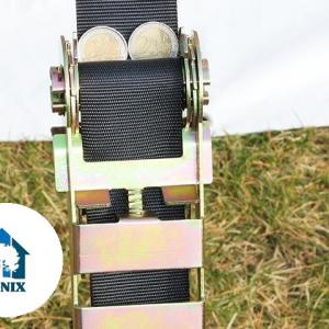 Viharvédelem 15 m talajrögzítés föld