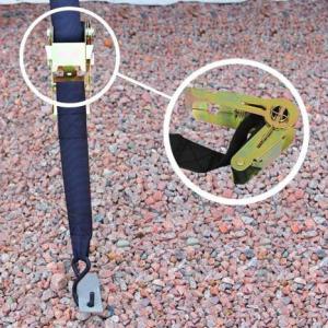 Viharvédelem 15 m talajrögzítés föld