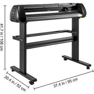 Vinyl fóliavágógép Plotter Állvánnyal 720 mm