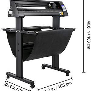 Vinyl fóliavágógép Plotter Állvánnyal  870mm-es