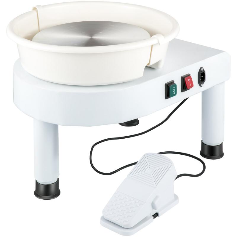 Fazekaskorong, Korongozó, agyagozó korong 250 mm -350W fehér