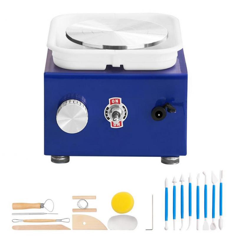 Fazekaskorong, Korongozó, agyagozó korong két forgótányér, 30 W