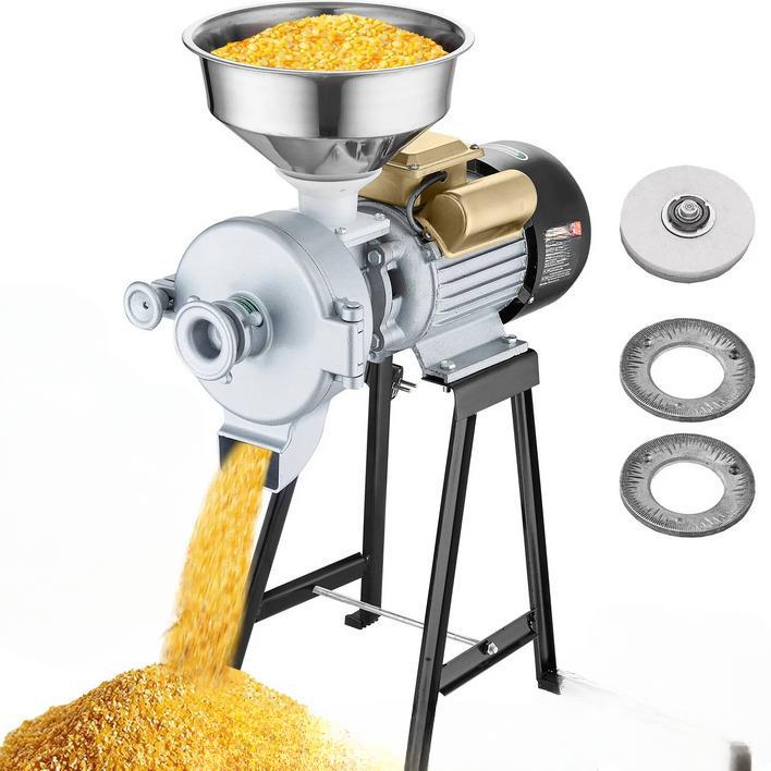 Fűszermalom, gabonadaráló, fűszerdaráló gép  3000 W-os száraz és nedves