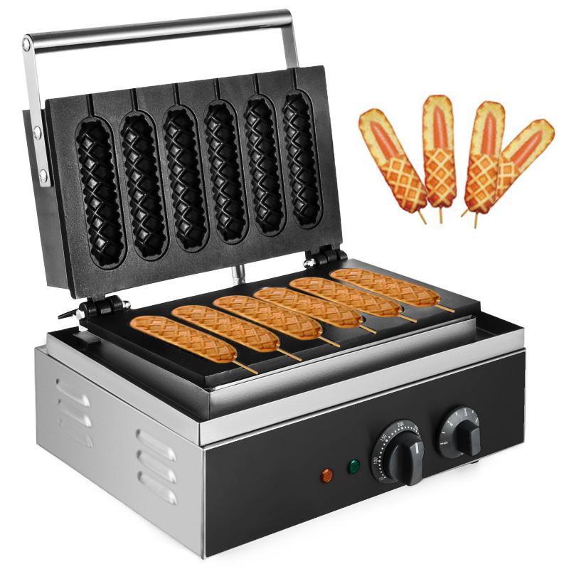 Gofrisütő, corn dog sütő, waffel sütő gép  130 x 30 mm