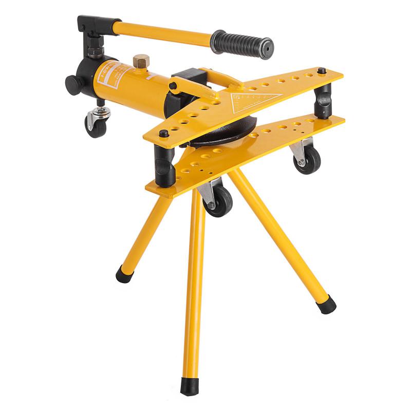 Hidraulikus Csőhajlító Gép Állvánnyal – 10 tonnás Nyomóerő, 2–5 mm Falvastagságú Csövekhez