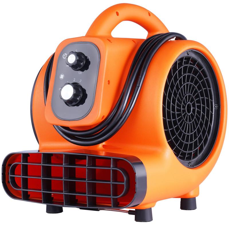 Hordozható hűtőventilátor, turbóventilátor  1350 fordulat/perc, 500 W