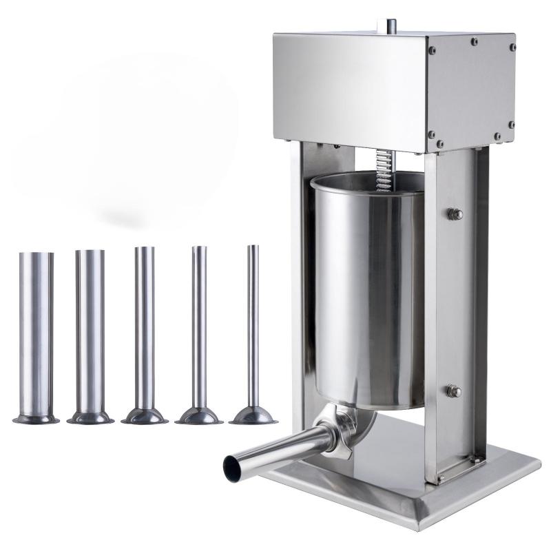 Ipari Hurka-Kolbász Töltő rozsdamentes acél 12  Literes, 200W