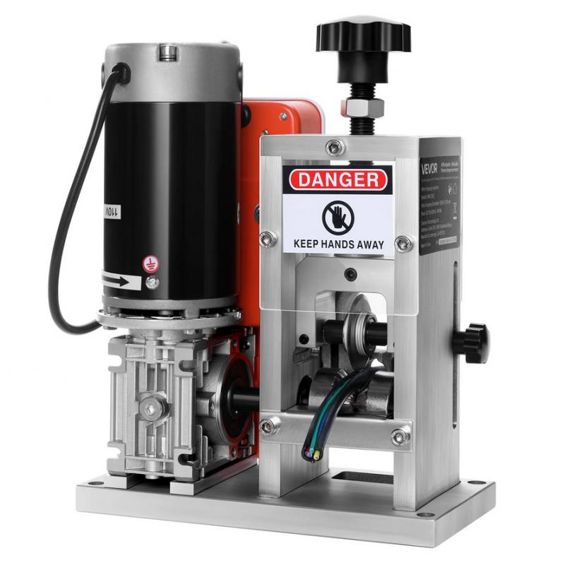 Kábelhántóló, vezetékcsupaszító gép –1,5–40 mm vezetékátmérőhöz, 400 W motorral