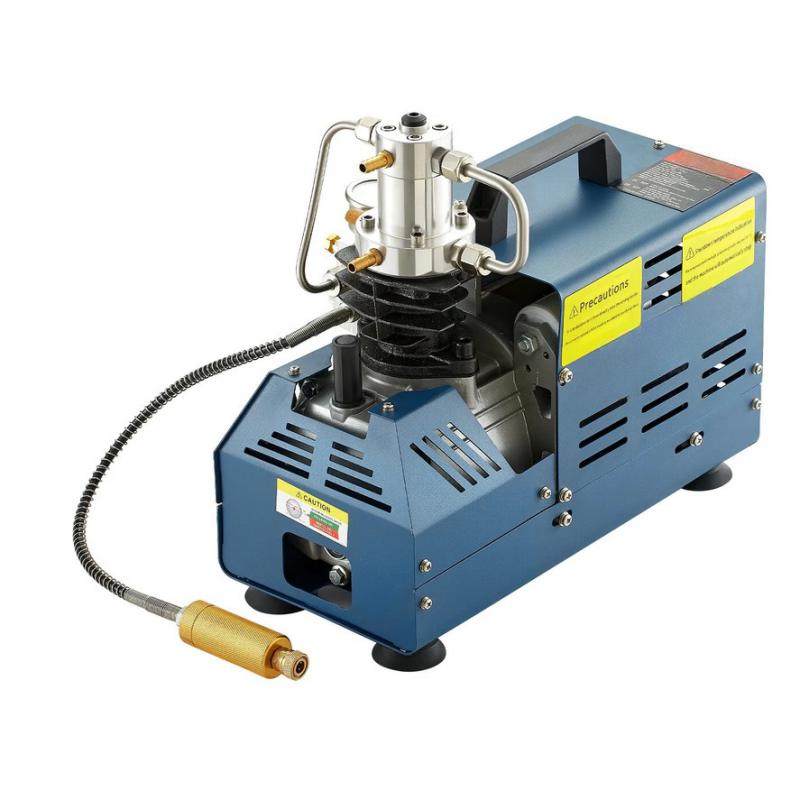 Kompresszor, 300 bar, 230 V, 1800 W, kézi leállítás