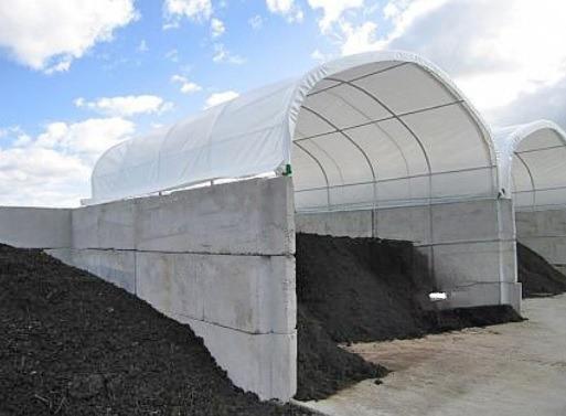 Konténer sátor  raktársátor, mezőgazdasági-ipari tároló 6x6m  ponyva PVC 610 g/m²  fehér