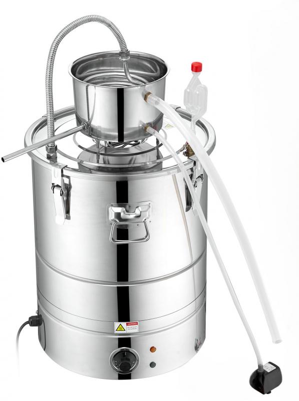 Lepárló, alkohol desztilláló 50l 2800 W vízszivattyúval