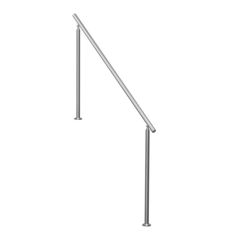 Lépcsőkorlát  rozsdamentes acél 120 cm