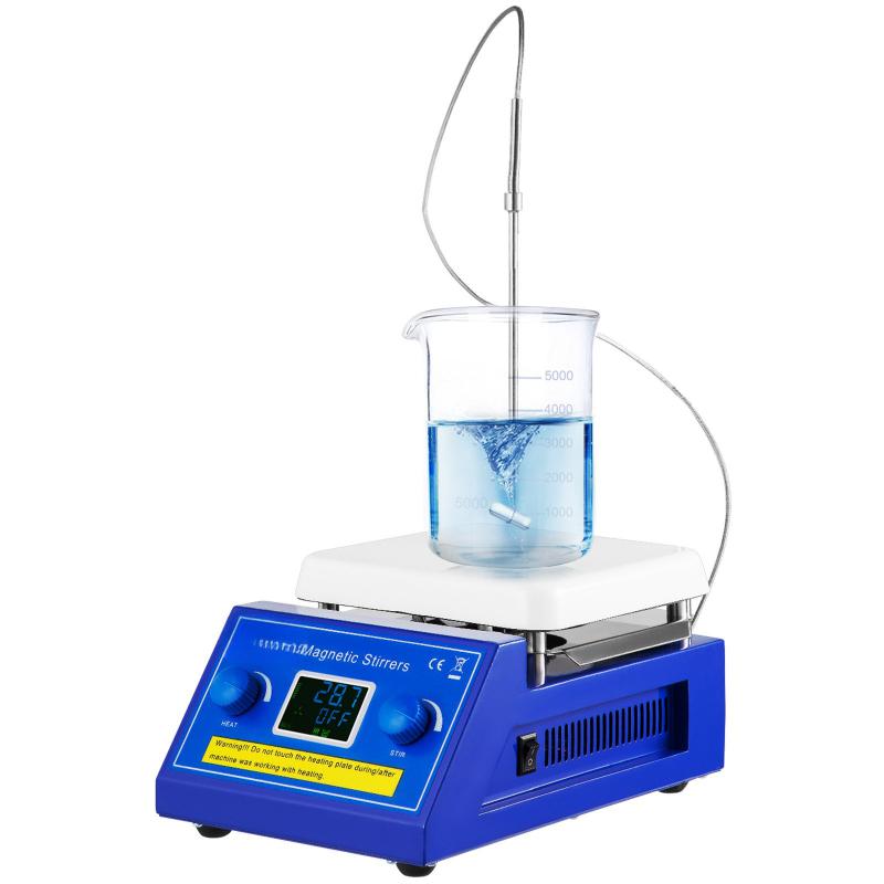 Mágneses keverő termosztatikus fűtés 2000 ford./perc 500W