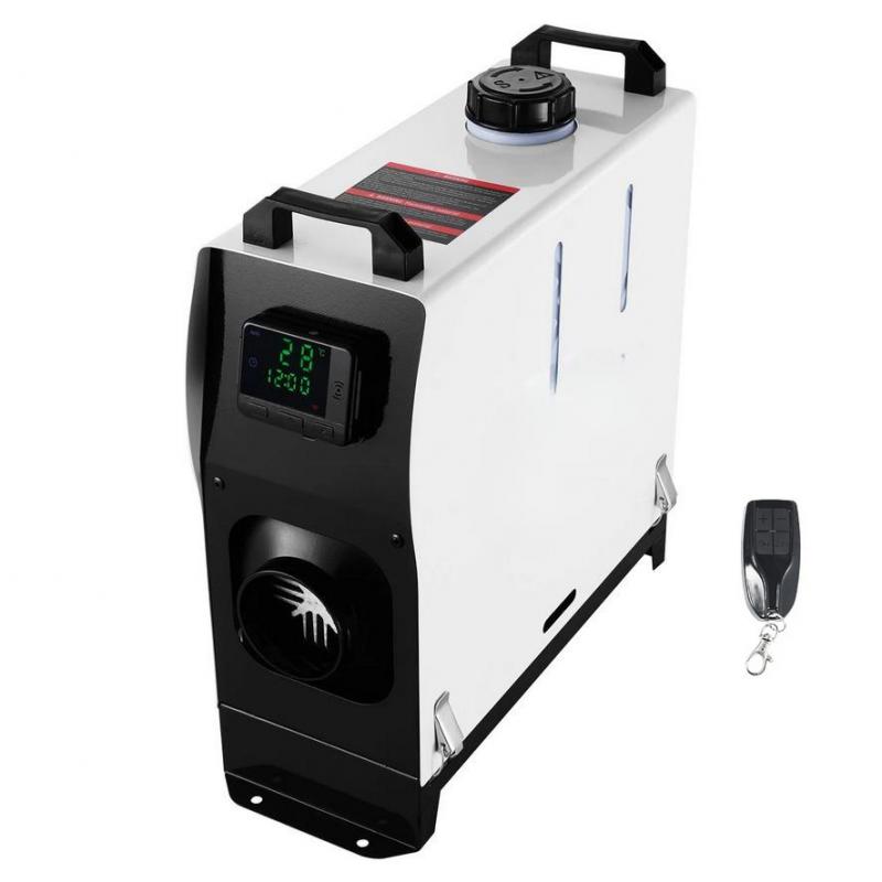 Nagy teljesítményű, energiatakarékos dízel légfűtő  5-8KW fehér