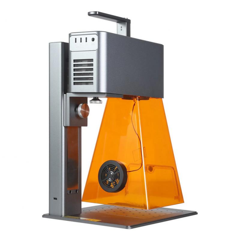 Nano Duo Professzionális lézergravírozó – 20 W kék és 2 W infravörös lézer, 10 000 mm/s sebesség, 160 × 140 mm munkaterület