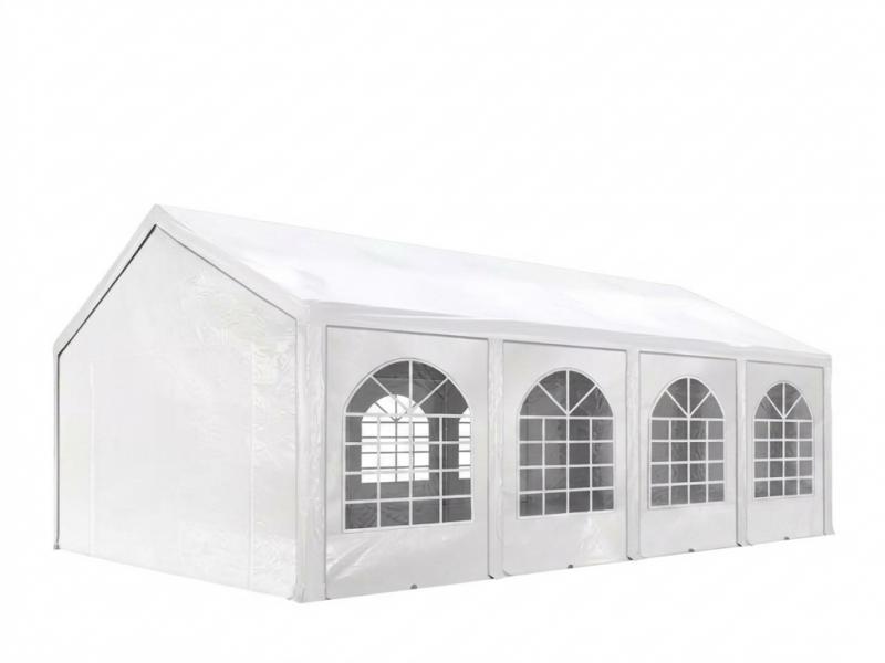 Premium rendezvénysátor partisátor 3x9m, ponyva PE fehér