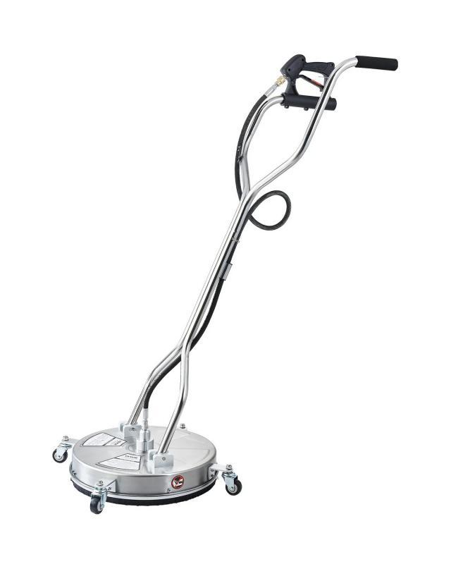Professzionális felülettisztító, járdatisztító   rozsdamentes acél 53 cm – 275 bar, 15 l/perc, 100 °C-ig