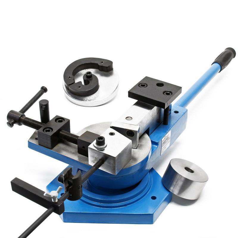 Professzionális fémlemez hajlítógép spirálozó 360 ° -os kézi univerzális hajlító gép