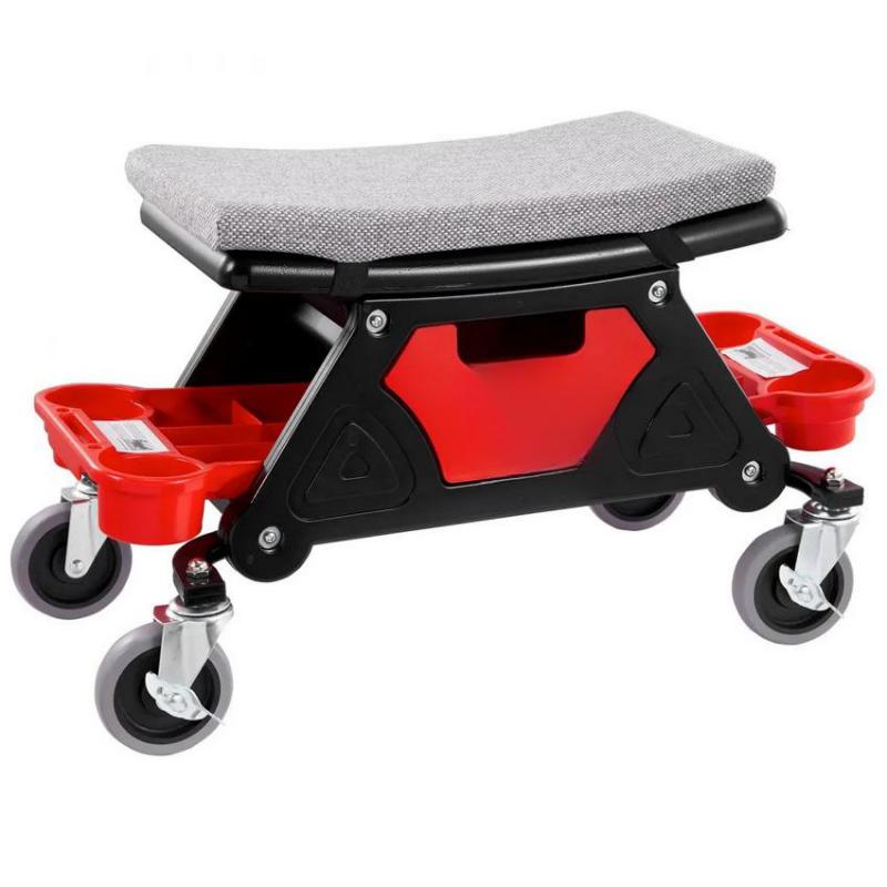 Professzionális mechanikus görgős szerelőzsámoly