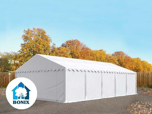 Professzionális raktár sátor, tároló sátor 5x10 m ponyva 500g/m2 fehér