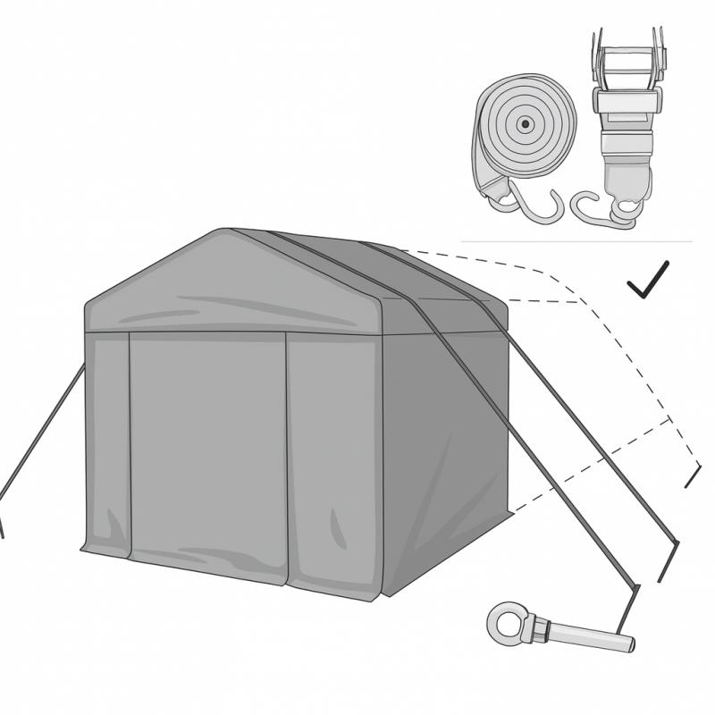 STATIKAI Biztonsági csomag: tető-, talaj- és viharvédelem
