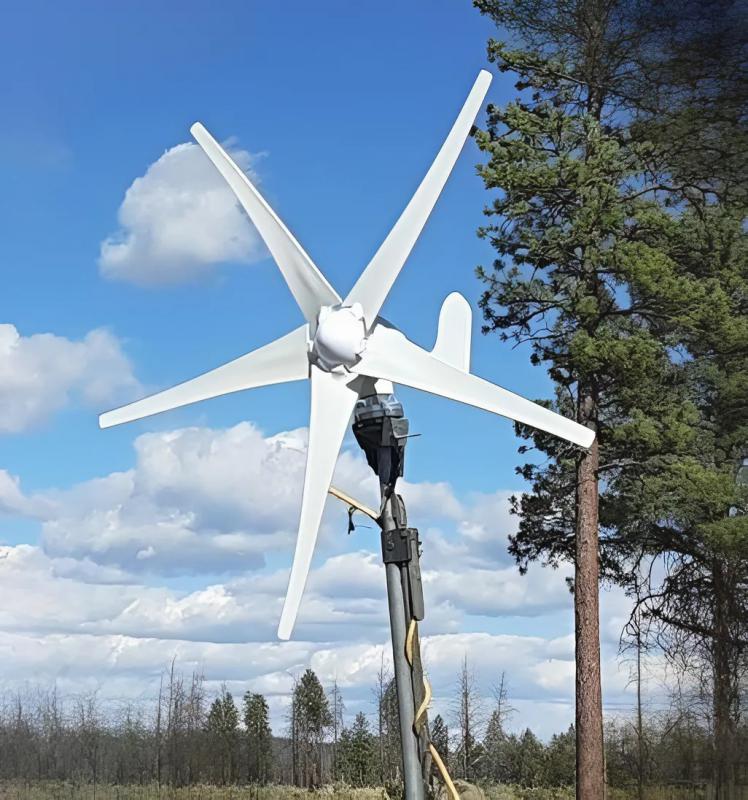 Szélgenerátor szélturbina 500W, DC 12V