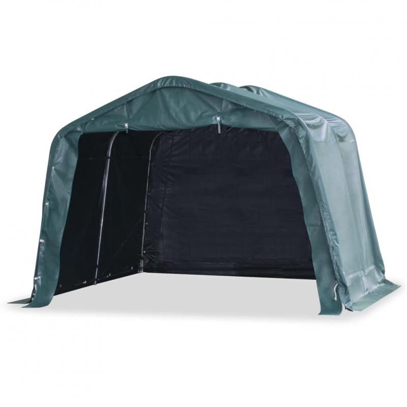 Takarmánytároló, állattaró sátor sátorgarázs 3,3x4,8 m PVC 550 g/m²