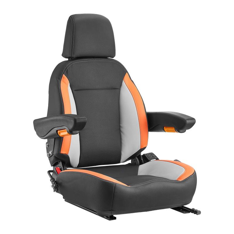 Targonca/Traktor ülés kartámasszal és biztonsági övvel