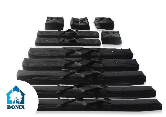 Táskakészlet, tárolótáska  PVC rendezvénysátorhoz-  Szélesség 8m, Magasság 2m