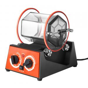 3 kg kapacitású ékszerpolírozó forgópohár – polikarbonát tartály, kétirányú forgás, 5 sebességfokozat, 10–60 perces időzítő, ipari kivitel