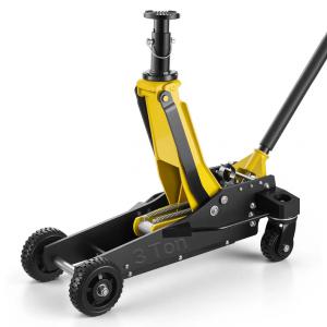 3 tonnás hidraulikus padlóemelő – alumínium-acél kivitel, dupla dugattyús gyorsemelő pumpával, 150–745 mm emelési tartománnyal