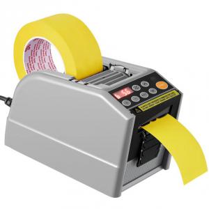 Automata ragasztószalag-adagoló és vágógép – manuális/automata üzemmód, 6 előre beállított vágási hossz, 6–60 mm szalagszélesség