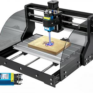 CNC gravírozó gép 3018 PRO MAX 500MW lézer modullal