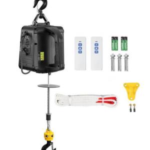 Csörlő Emelő 1500W, 500 kg teherbírás  2 az 1-ben (Kézi / Vezeték nélküli)