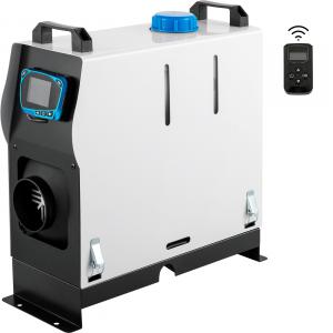 Dízel állófűtés 12V 8kW, LCD vezérlés, 0,1-0,24 l/h fogyasztás, 5 l tartály